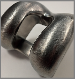 Titanium Medical Implant before polishing